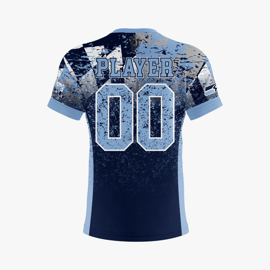 South River Dri Tech T-Shirt ~ Distressed MD Flag to Navy
