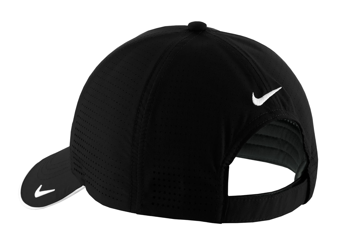 Oak Crest Nike Dri-Fit Swoosh Perforated ~ Black