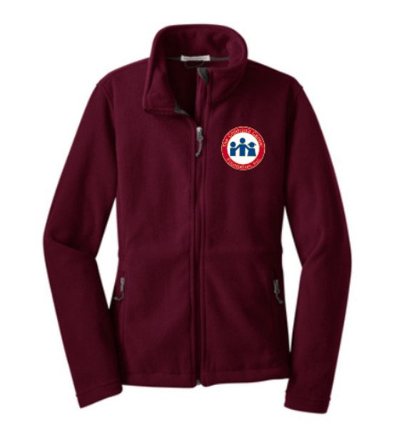 CCF Embroidered Full Zip Comfort Fleece ~ Women's