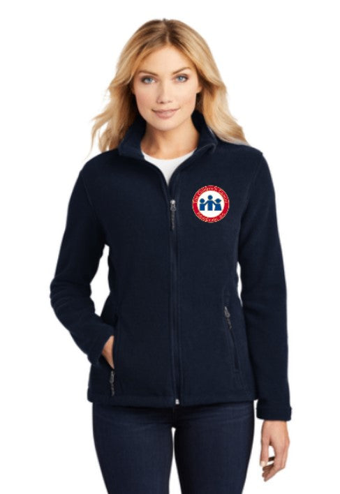 CCF Embroidered Full Zip Comfort Fleece ~ Women's