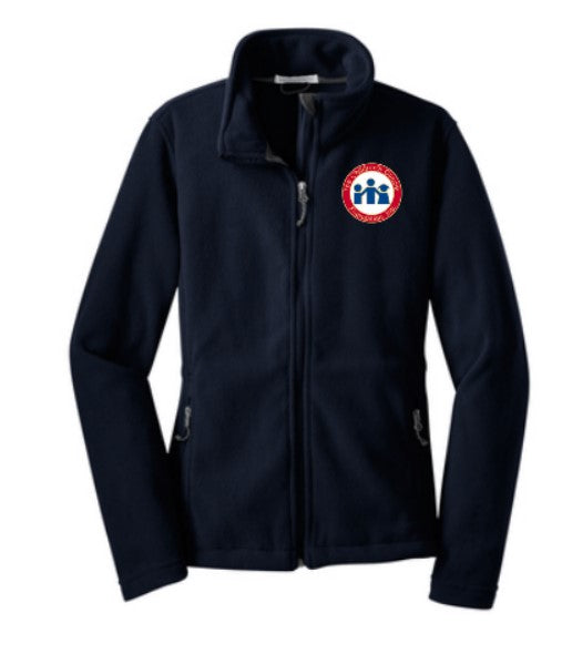 CCF Embroidered Full Zip Comfort Fleece ~ Women's