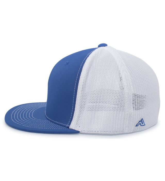 Eastern Shore Force Logo Embroidered Hat ~ Royal blue/White (Flat Brim)