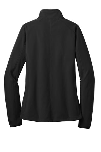 Great Escape Embroidered Ladies Microfleece 1/2 Zip Pullover ~ Black