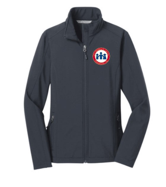 CCF Embroidered Core Soft Shell Jacket ~ Women's