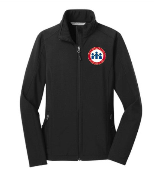 CCF Embroidered Core Soft Shell Jacket ~ Women's