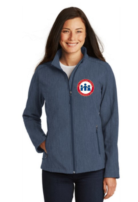 CCF Embroidered Core Soft Shell Jacket ~ Women's
