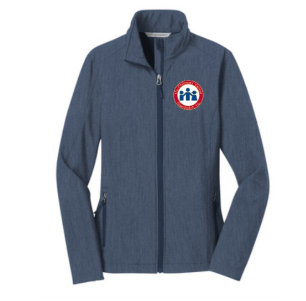 CCF Embroidered Core Soft Shell Jacket ~ Women's
