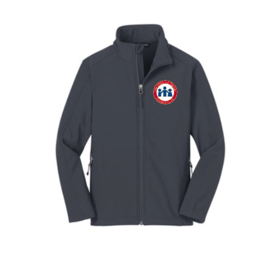 CCF Embroidered Core Soft Shell Jacket ~ Youth