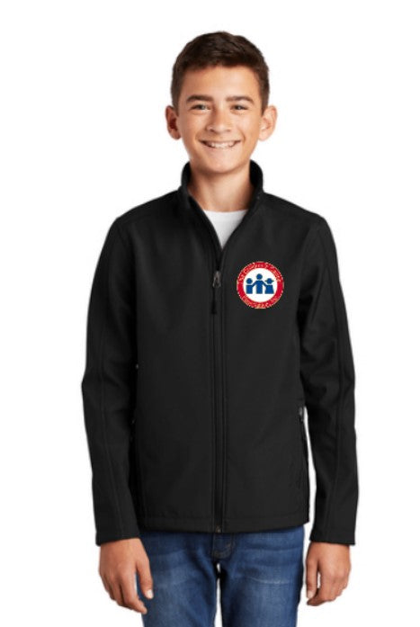 CCF Embroidered Core Soft Shell Jacket ~ Youth