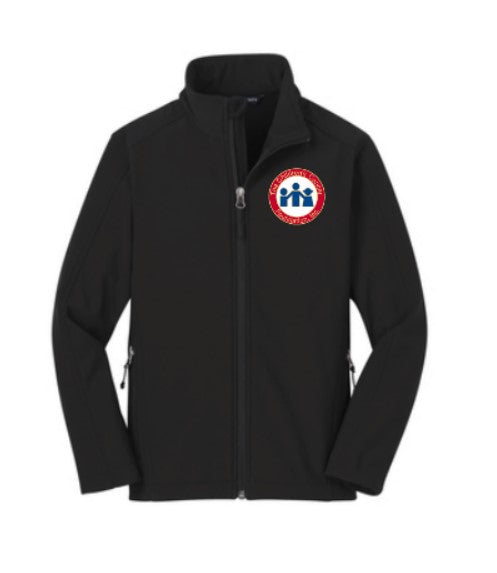 CCF Embroidered Core Soft Shell Jacket ~ Youth