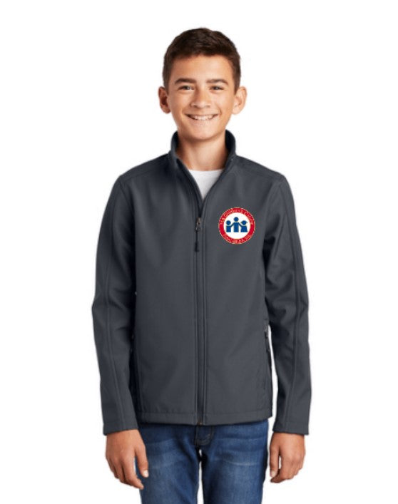 CCF Embroidered Core Soft Shell Jacket ~ Youth