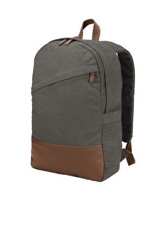CCF Embroidered Cotton Canvas Backpack