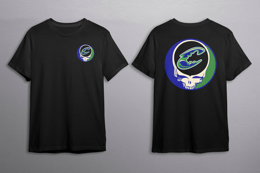 Blue Claws Grateful Dead Logo T-Shirt