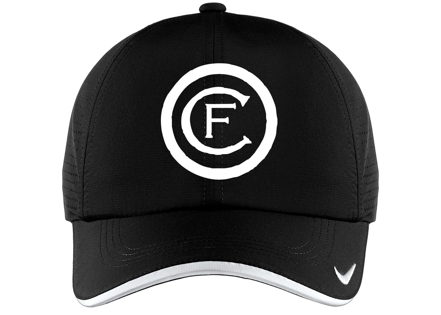 Oak Crest Nike Dri-Fit Swoosh Perforated ~ Black