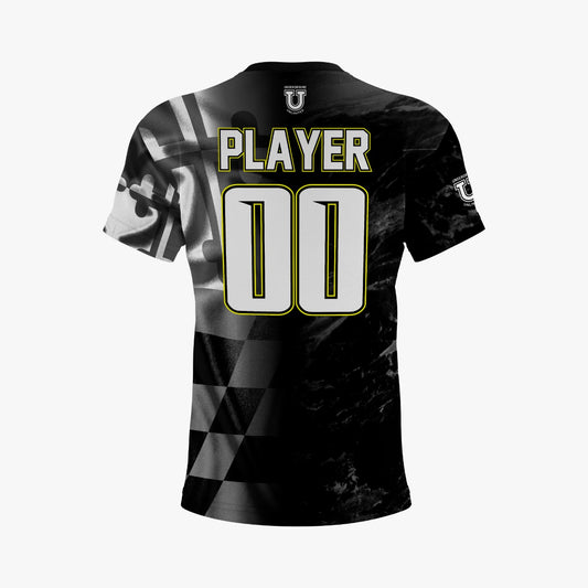 UU MD Integrity Performance Dri Tech Shirt ~ Black Flag Fade