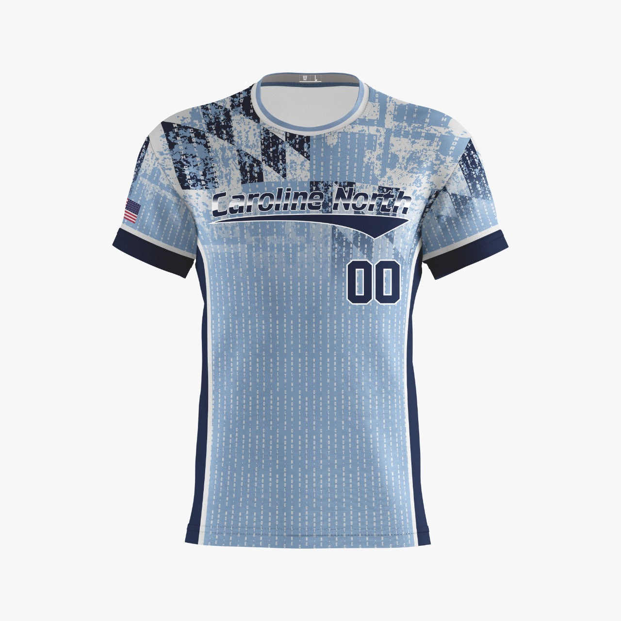 Caroline North Short Sleeve Fan Jersey **Customizable**