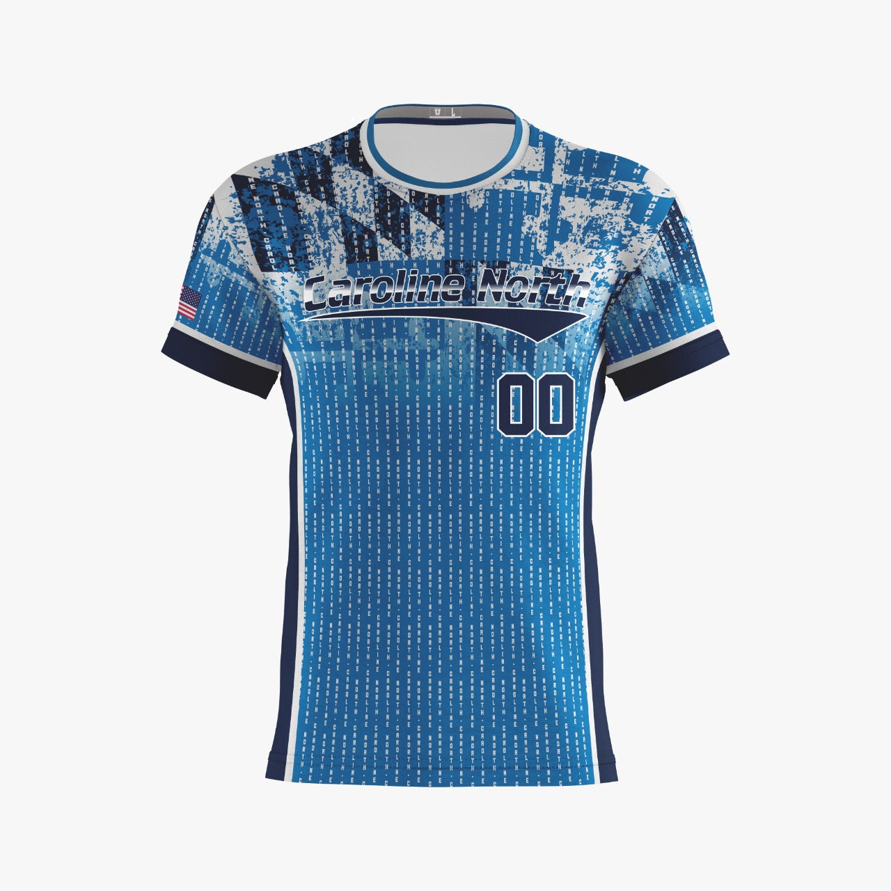 Caroline North Short Sleeve Fan Jersey **Customizable**