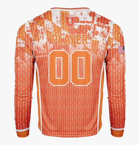 Caroline North Men's Long Sleeve UPF 30+ Fan Jersey **Customizable**