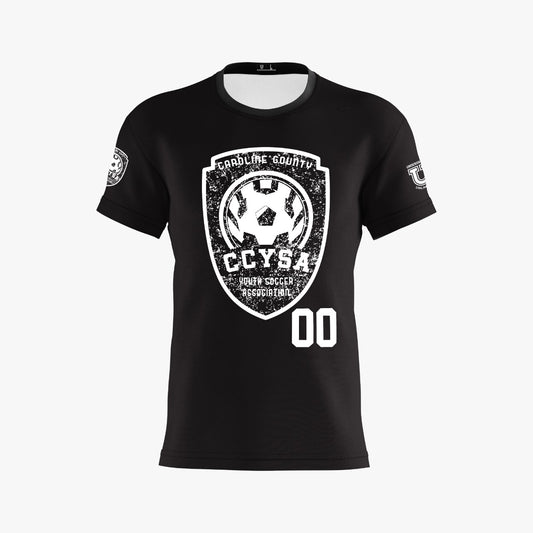 Adult CCYSA Black Performance Dri Tech T-Shirt ~ Fall 2022