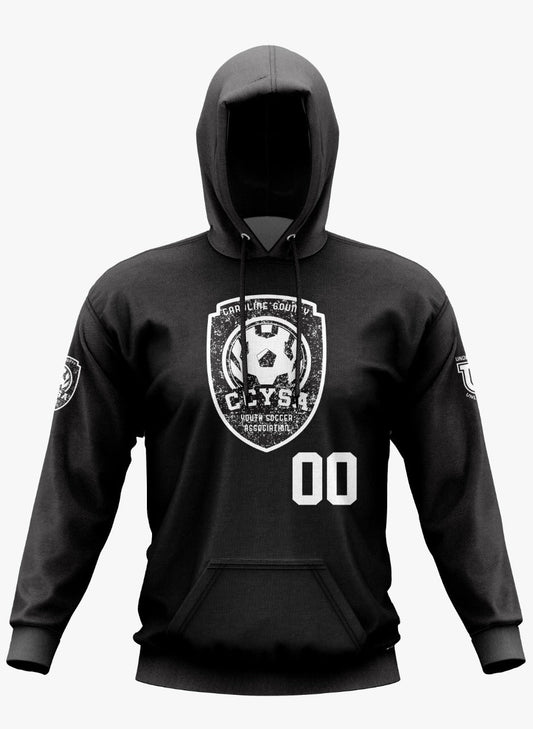 Youth CCYSA Black Performance Hoodie ~ Fall 2022