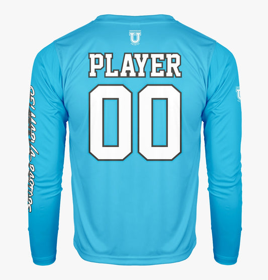 Raptors Pro Performance Sun Long Sleeve ~ Raptor Blue