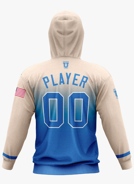 Eastern Shore Force Performance Hoodie ~ Force Blue to Gold Fade