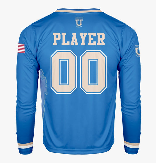 Eastern Shore Force Pro Performance Sun Long Sleeve ~ Force Blue Delmarva Fade