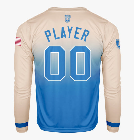 Eastern Shore Force Pro Performance Sun Long Sleeve ~ Force Blue to Gold Fade