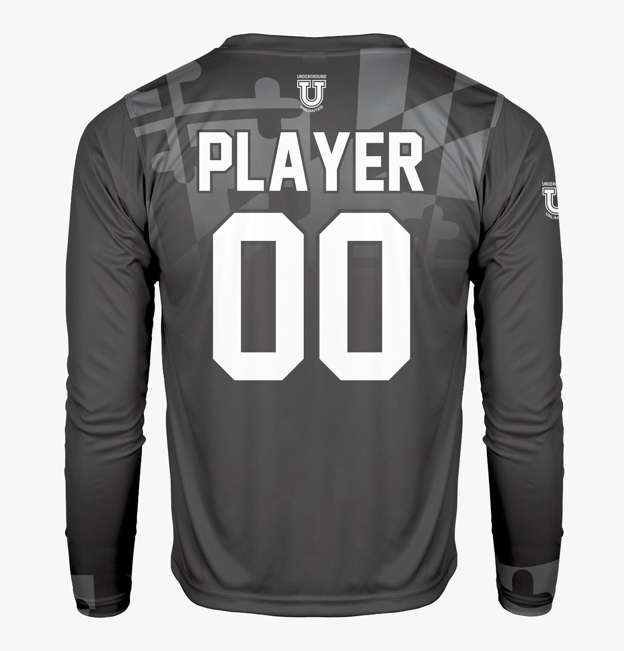Shore FC Pro Performance Sun Long Sleeve ~ MD Flag Top Fade To Black