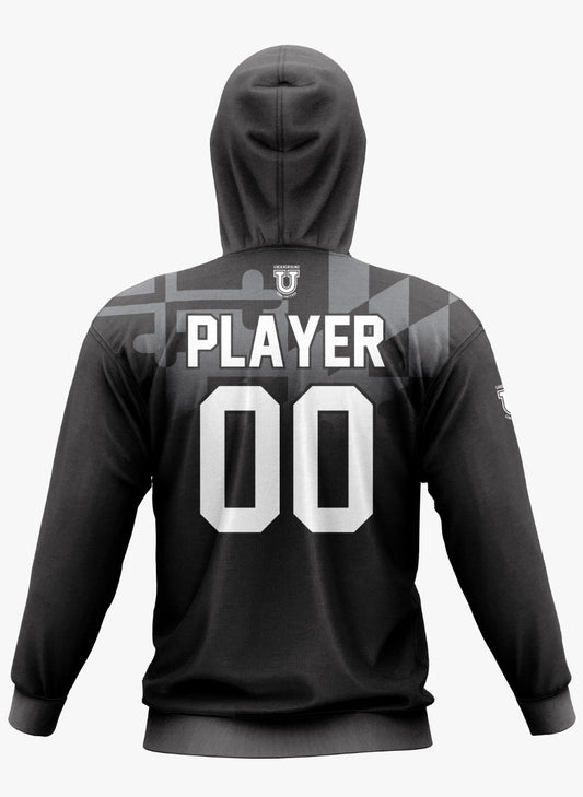 Shore FC Performance Hoodie ~ MD Flag Top Fade To Black