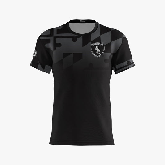 Shore FC Performance Dri Tech Shirt ~ MD Flag Top Fade