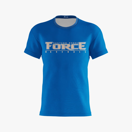 Eastern Shore Force Performance Dri Tech Practice Jersey ~ Force Blue