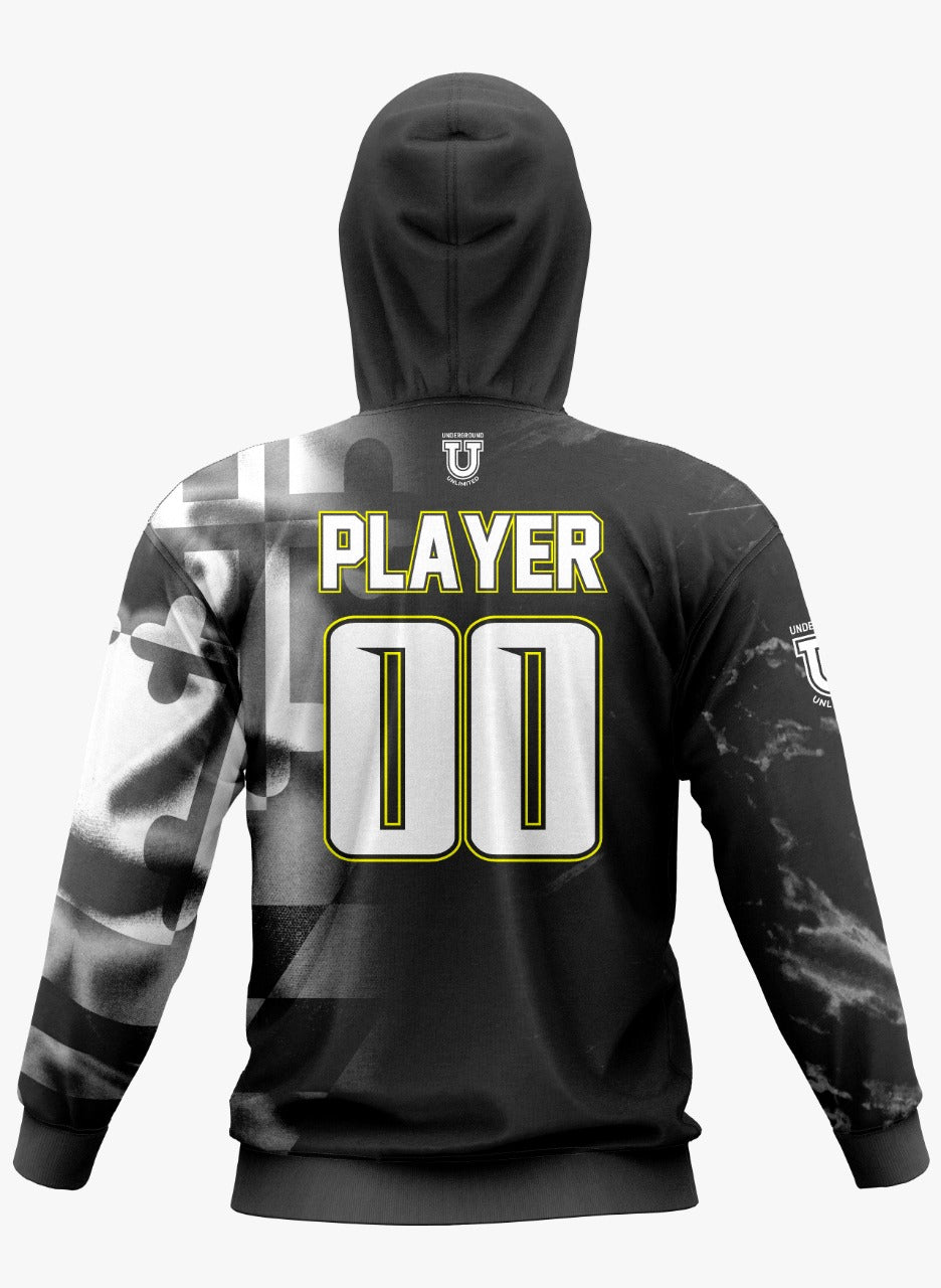 UU MD Integrity Performance Hoodie ~ Black Flag Fade