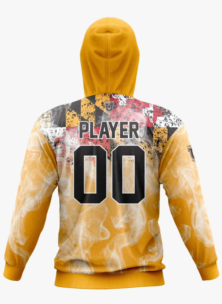 UU MD Integrity Performance Hoodie ~ Yellow Smoke