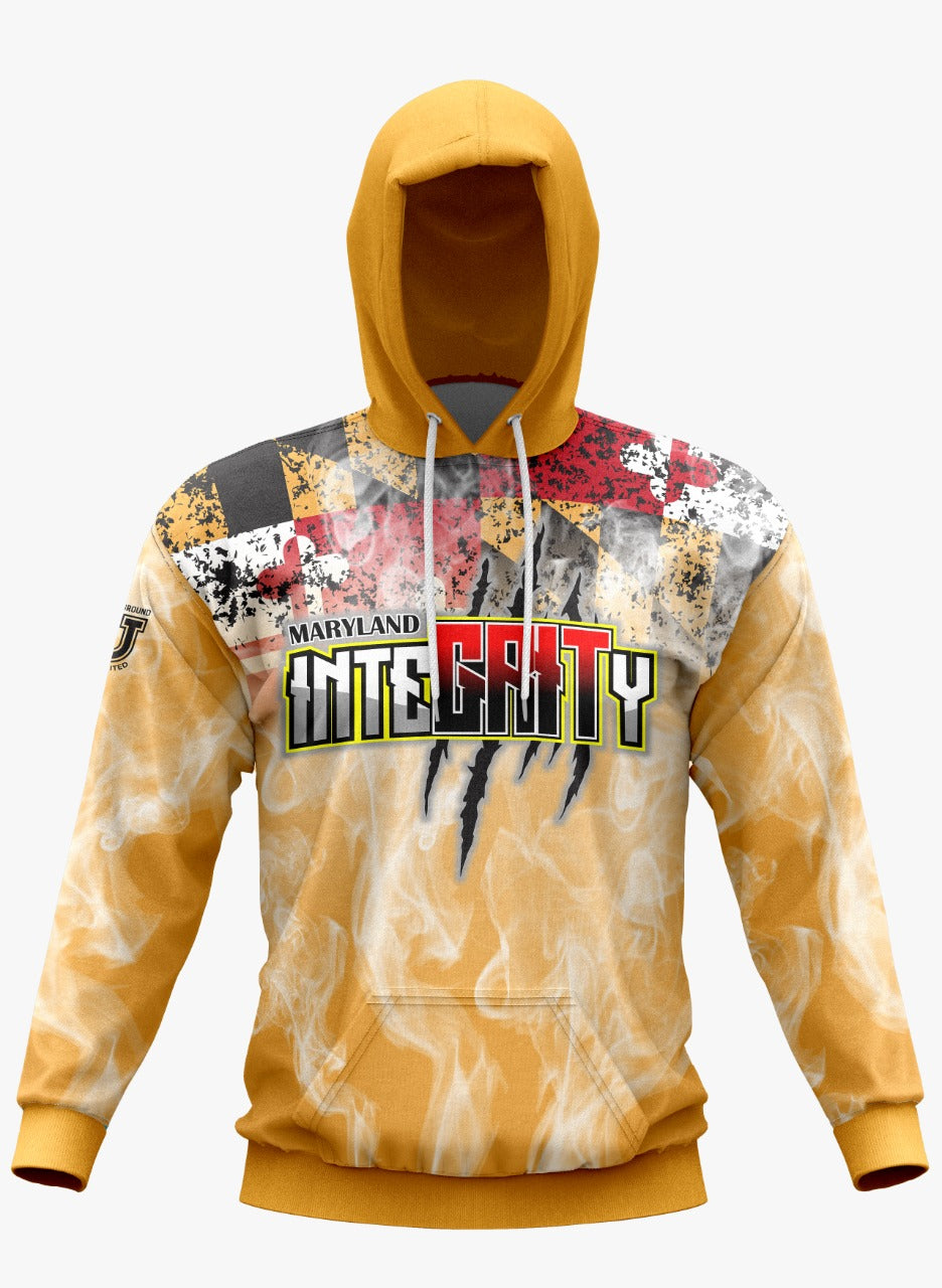 UU MD Integrity Performance Hoodie ~ Yellow Smoke