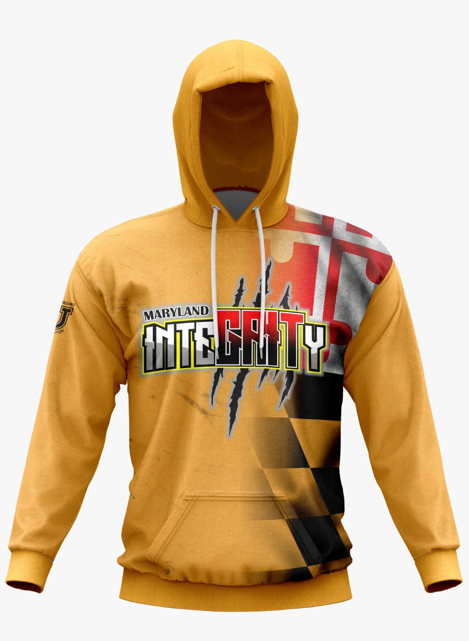UU MD Integrity Performance Hoodie ~ Yellow Flag Fade