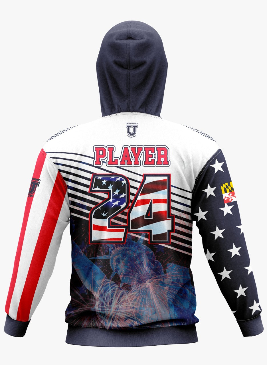 UU MD Integrity Performance Hoodie ~ Patriotism and Liberty