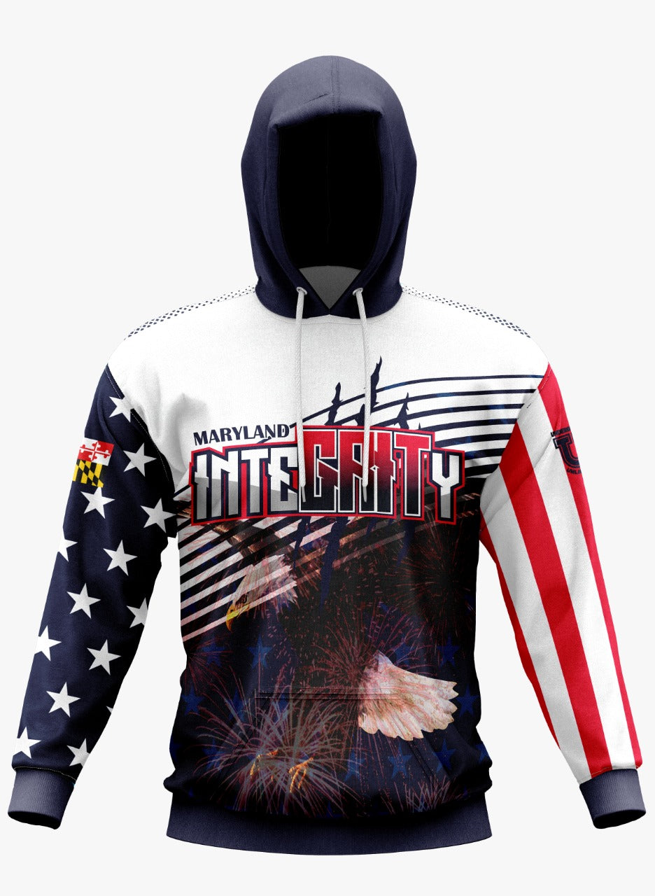 UU MD Integrity Performance Hoodie ~ Patriotism and Liberty