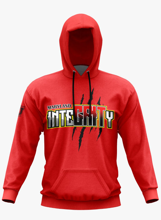 UU MD Integrity Performance Hoodie ~ Solid Red