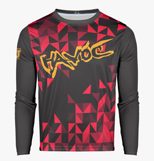 Havoc Pro Performance Sun Long Sleeve ~ Triangle Tetris