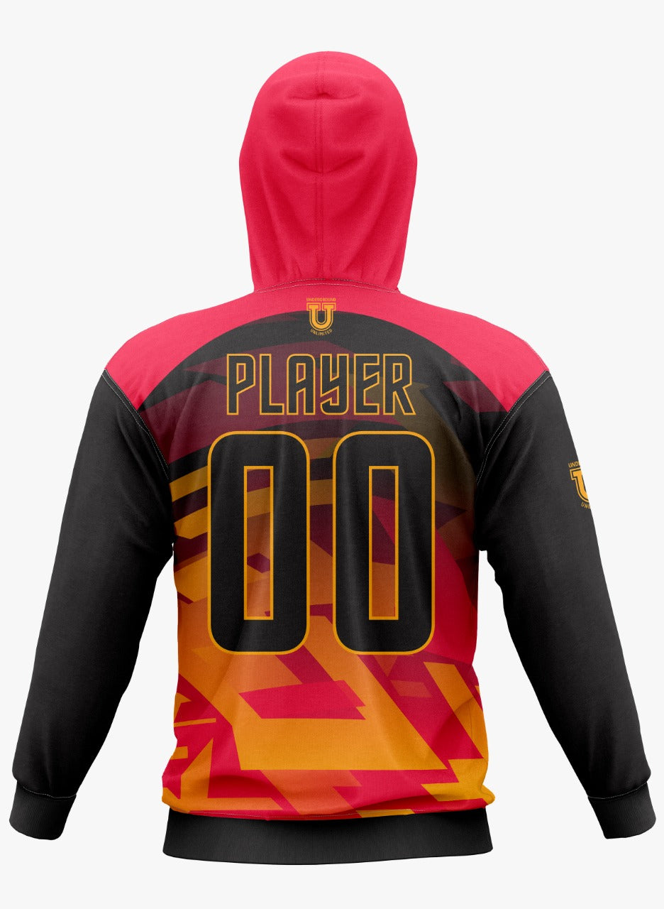 Havoc Performance Hoodie ~ Geometric Pattern Fade