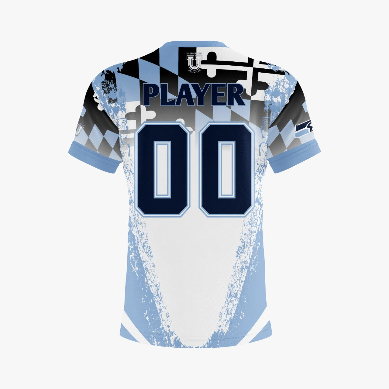 South River Dri Tech T-Shirt ~ MD Flag White Fade