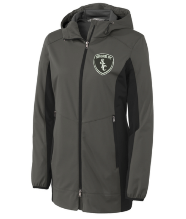 Shore FC Ladies Active Hooded Soft Shell Jacket