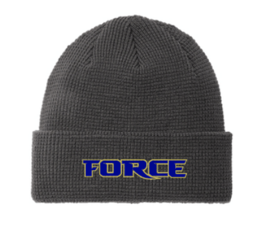 Eastern Shore Force Thermal Knit Cuffed Beanie {Embroidered}