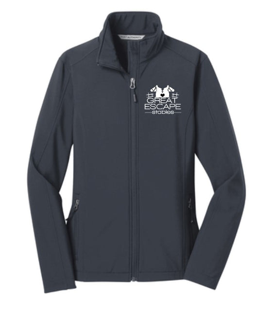 Great Escape Embroidered Core Soft Shell Jacket ~ Women's