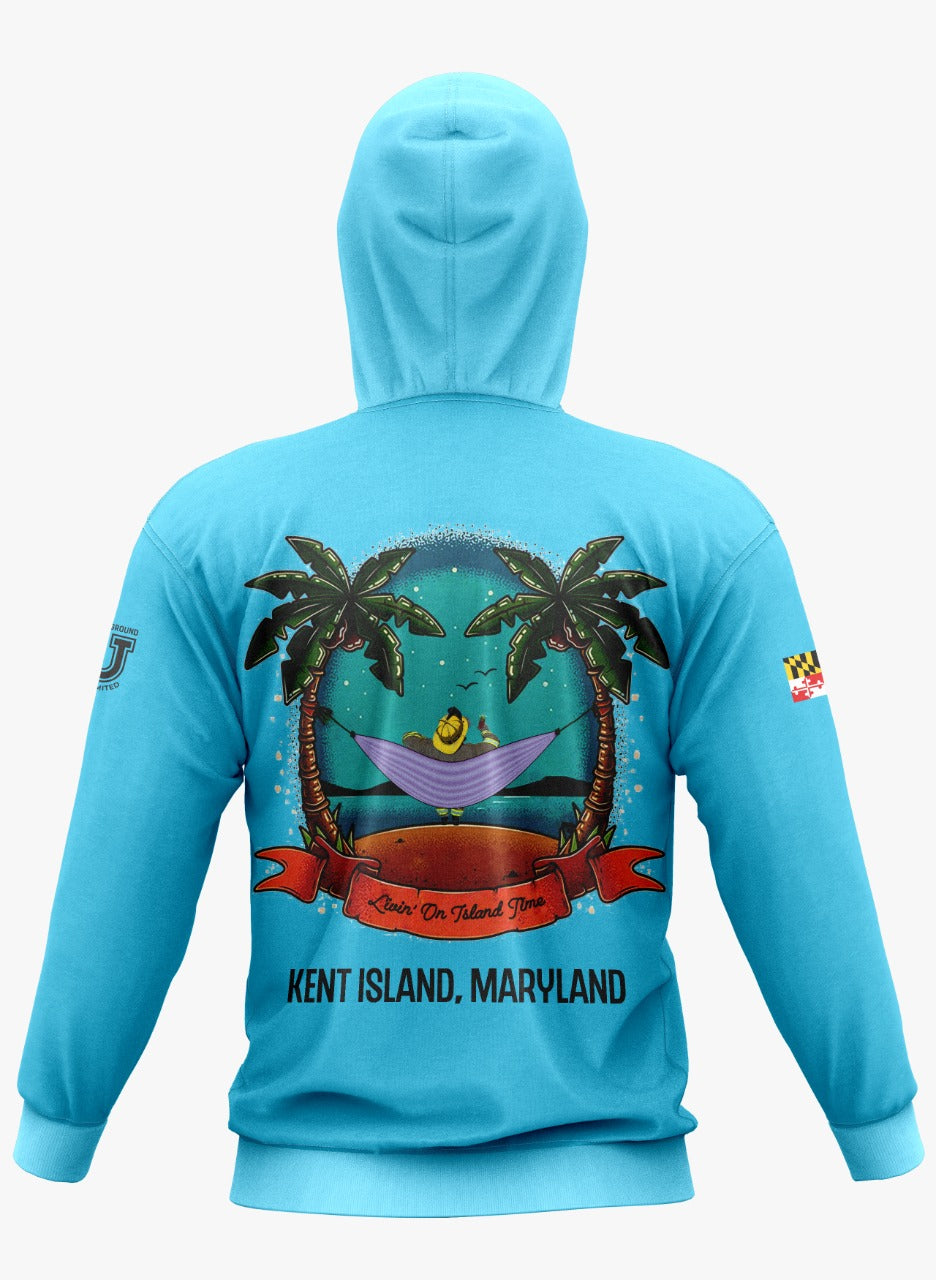 Local 4886 Island Time Performance Hoodie