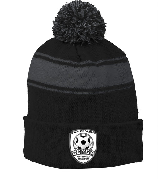 CCYSA Embroidered Pom Beanie