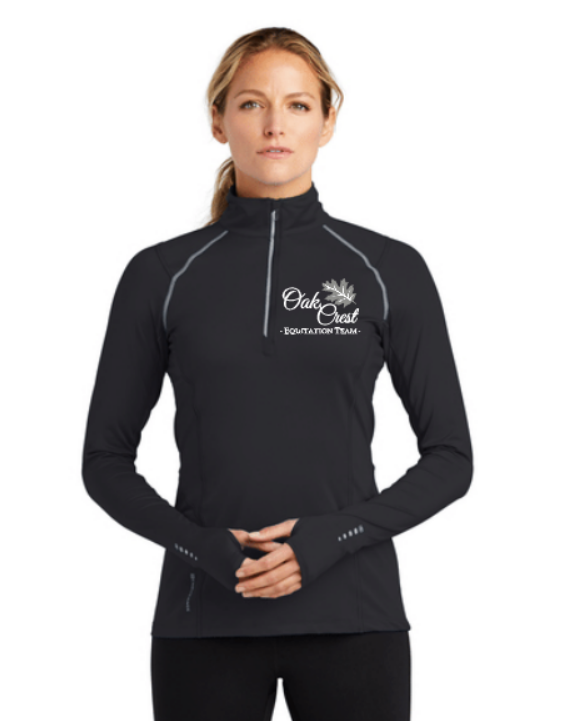 Oak Crest OGIO Endurance Ladies Nexus 1/4 Zip Pullover ~ Black