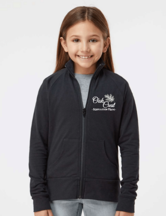 Oak Crest Boxercraft Girls' Practice Jacket ~ Black