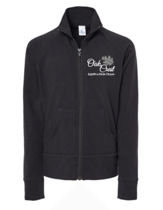 Oak Crest Boxercraft Girls' Practice Jacket ~ Black